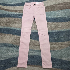 Rag & Bone High-Rise Skinny Jeans Pale Pink Size 24